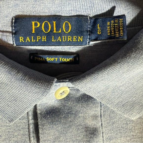 Polo by Ralph Lauren Polo Shirt (Light Blue) - Picture 4 of 4